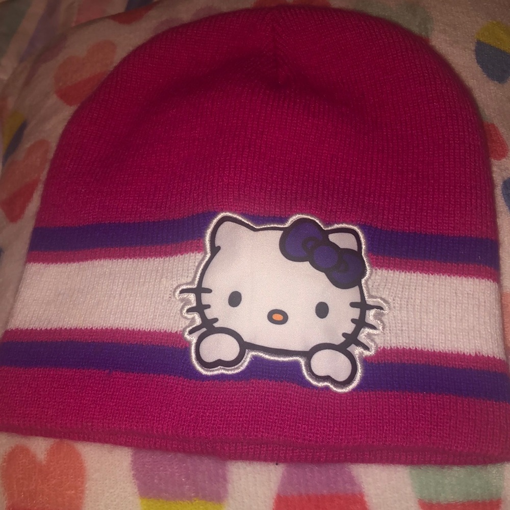 Hello kitty beanie
